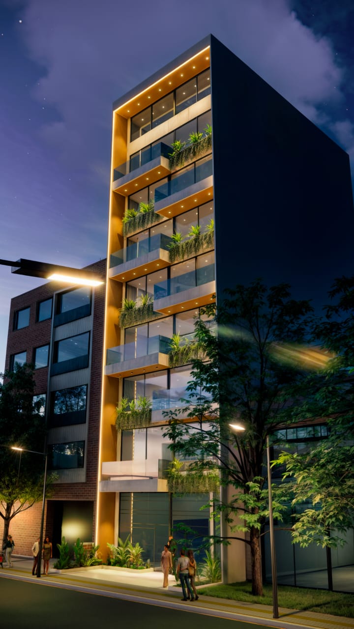 Modern Luxe Living Architectural Render